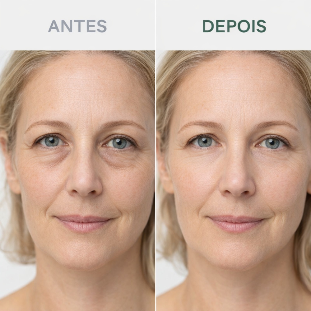 Antes e Depois Olheiras e Pálpebras