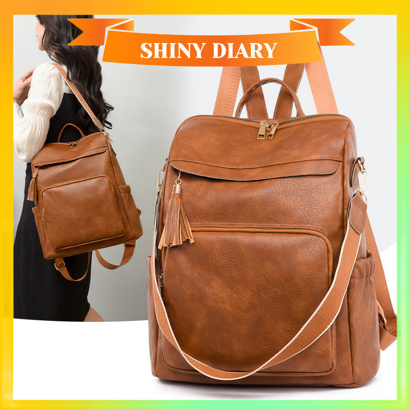 Bolsa Mochila Feminina Antifurto Impermeável