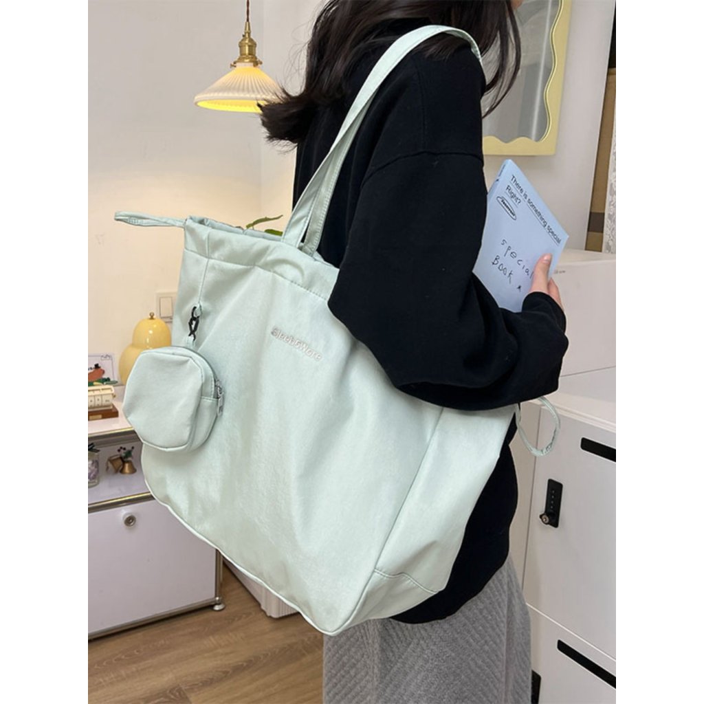 Bolsa Tote Feminina Grande com Zíper e Divisórias