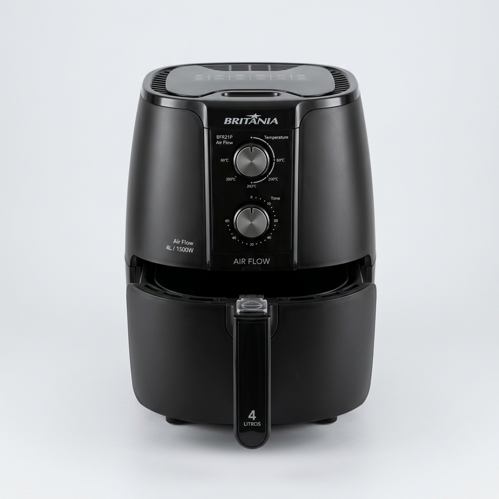 Air Fryer 4L Inox Britânia