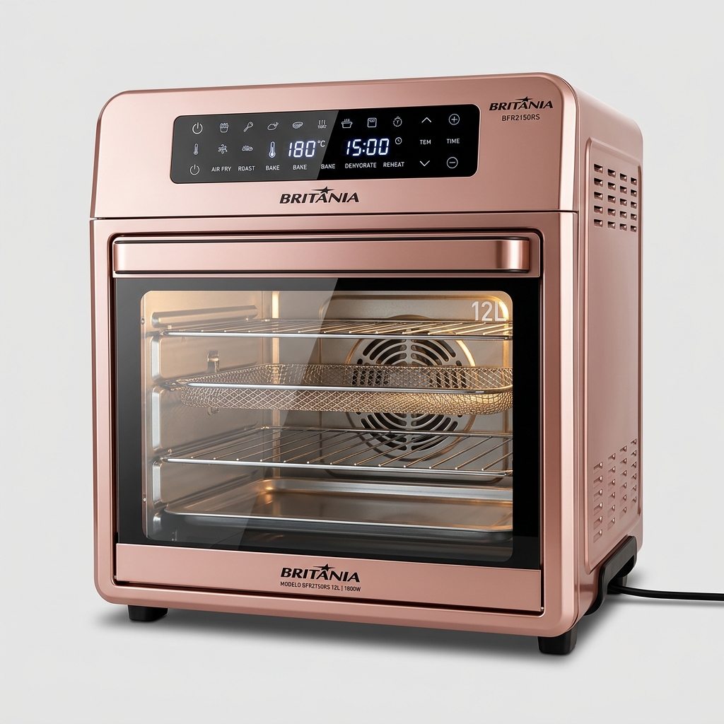 Air Fryer Britânia BFR2150RS 12L Oven Rosa
